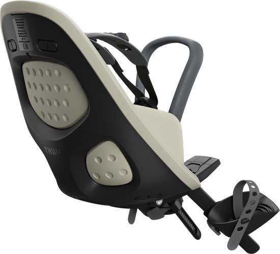 Thule Yepp 2 mini - fietsstoeltje - voorzitje - Soft Sand van Thule — afbeelding 3