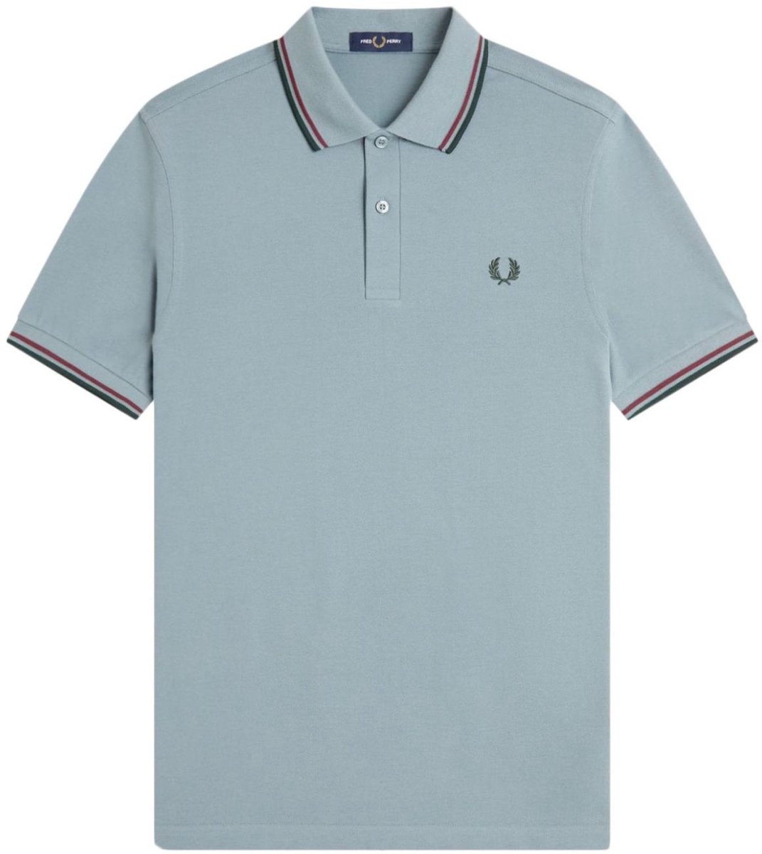 Fred Perry Twin tipped fred perry shirt stockport oxblood grassroots Blauw