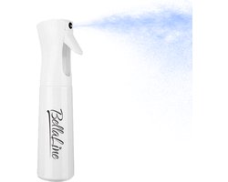 BellaLine Plantenspuit 300ml – Waterverstuiver – Spray Bottle – Haarvernevelaar – Ultra Fijne Mist – Sprayfles voor Haar, Kapper & Planten
