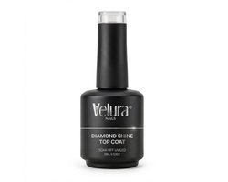 Velura® Diamond Shine Top Coat - 15ml - HEMA- & TPO-vrij - Voor BIAB- en gelnagels