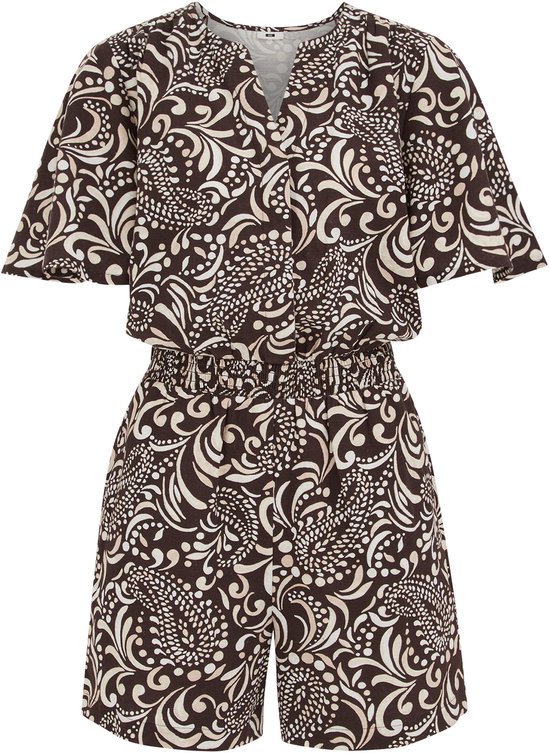 WE Fashion Dames playsuit met print