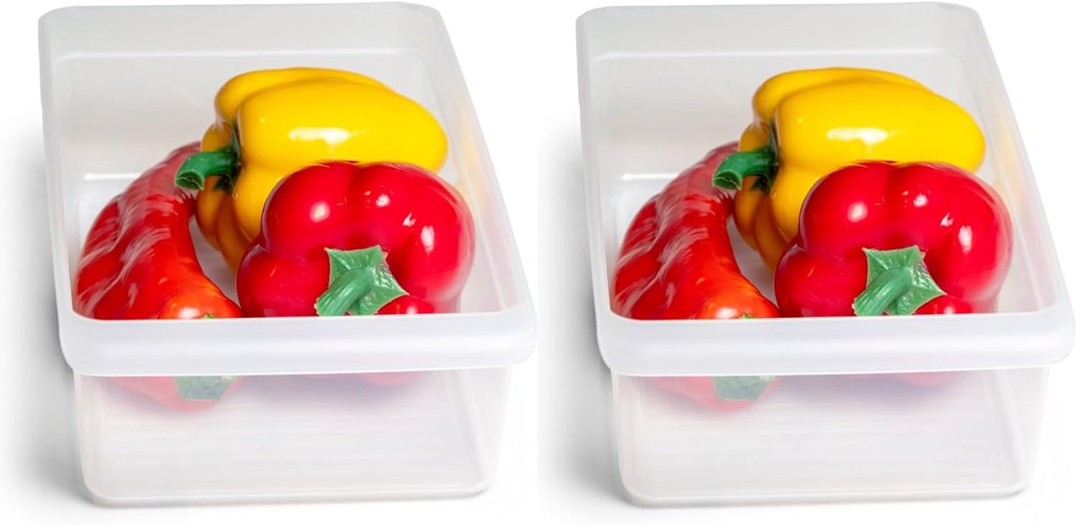Koelkast Organizer - Keuken Opbergbak - Orde Houden - BPA-vrij Materiaal - 305 x 75 x 16 cm
