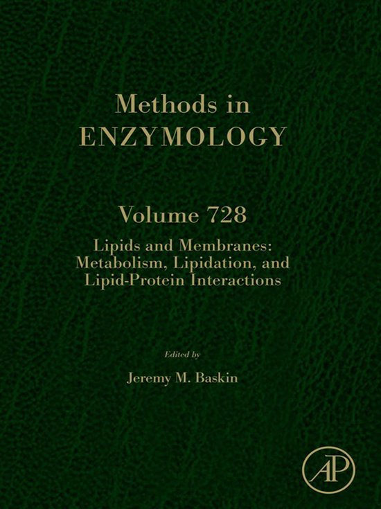 Methods in Enzymology 728 - Lipids and Membranes: Metabolism ... - cover