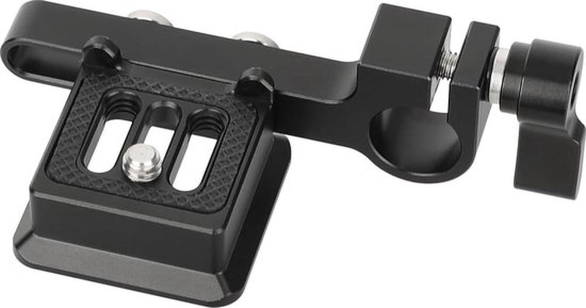 Compatibel Snelwisselplaat 15 mm Stangklem voor Spiegelloze Camera's - Arca-Type Compatibel - 3431 .