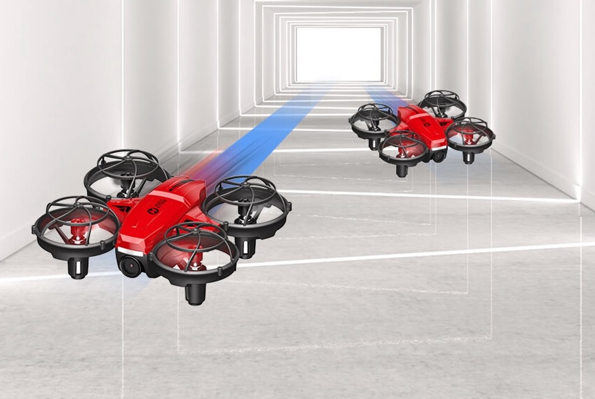 HS420 Mini Drone met Camera 1080P - Rood – foto 6