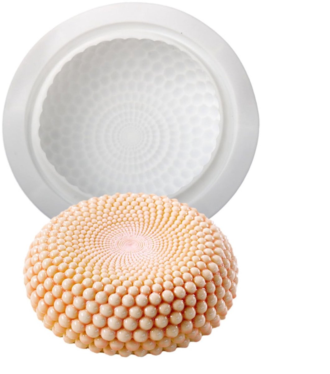 Allecto - Bakvorm Sterrenhemel, Ronde Cake Mould, Mousse en Brood Bakvorm, Flexibel en Duurzaam, Oven en Vriezer Bestendig