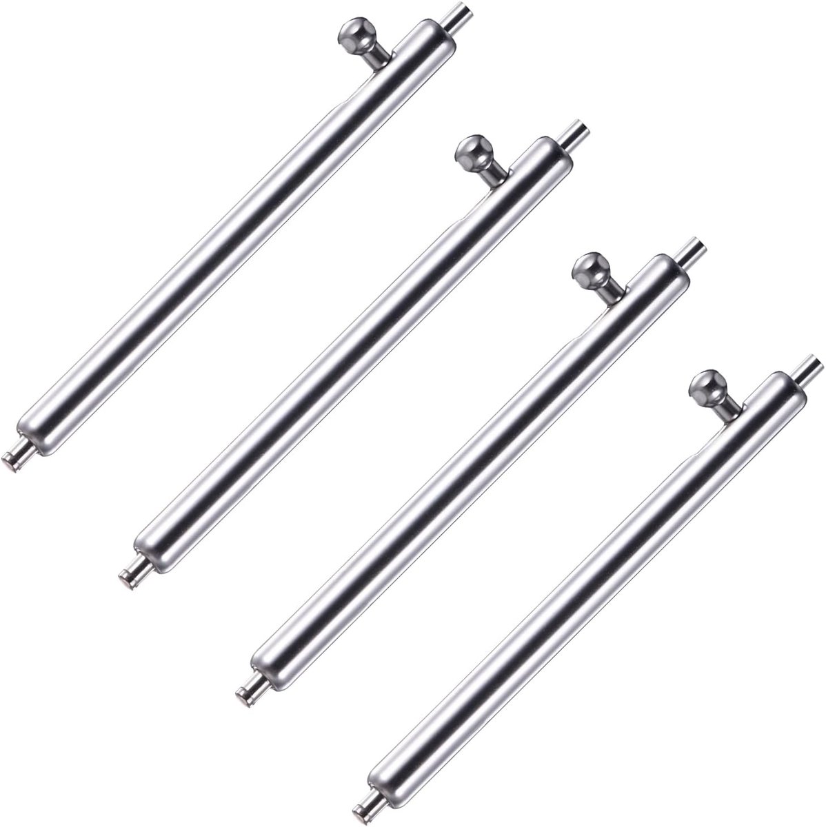 4pcs Quick Release Spring Bars - Rvs Pins voor Horlogeband 22mm - Vervangset voor Horlogeband Reparatie