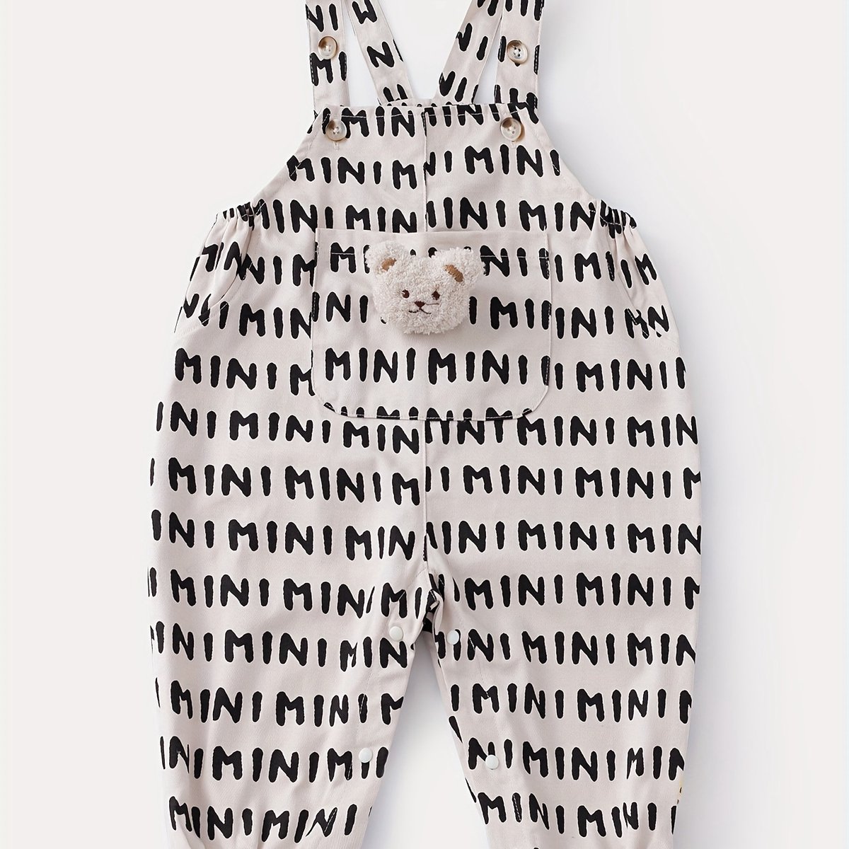 StripeBear - Overal met beertje - Baby setje - 24 maanden - Gestreept - Tuinbroekje
