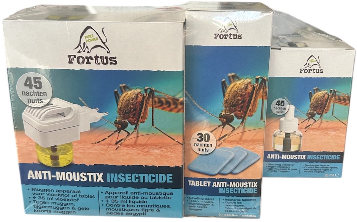 Fortus anti muggen tablet of vloeistof