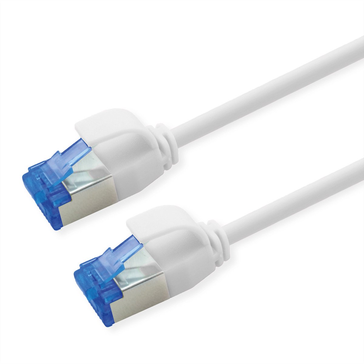 ROLINE Patchkabel Kat.6A (Class EA) S/FTP (PiMF) , LSOH, PoE, wit, 5 m
