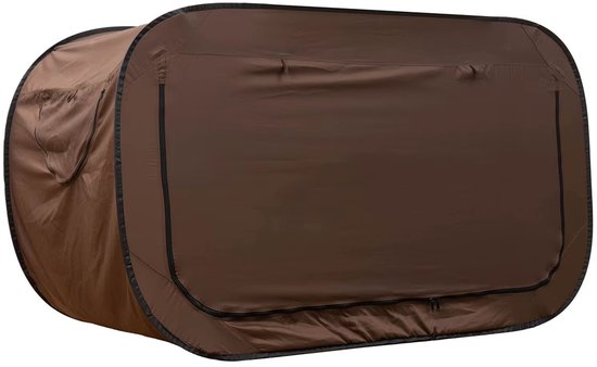 Opvouwbare Privacy Pop Bed Tent voor Outdoor – Volledig Gesloten Schaduwbedtent voor Camping, Kinderen, Volwassenen, Tuin, Strand en Vakantie — afbeelding 2