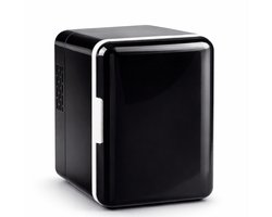 Reiskoelkast - Campingkoelkast - 4L - Zwart - Compact - Bar koelkastje