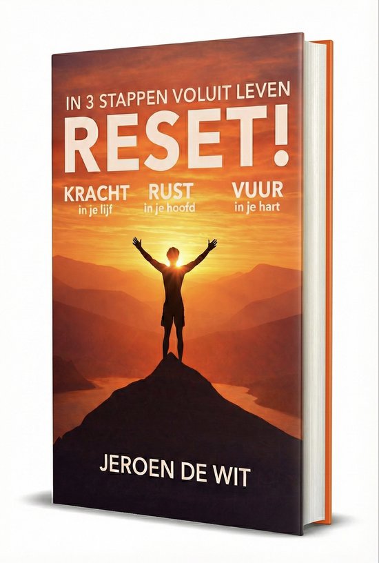 RESET! In 3 stappen Voluit Leven - cover