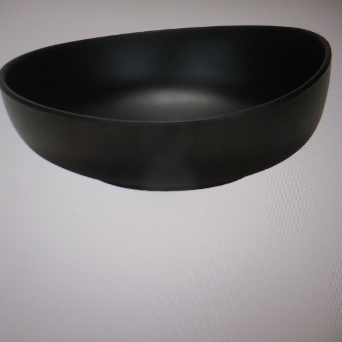BLACKSTONE UNBREAKABLE KOM 18X18X6,5CM ZWART ORGANISCH MELAMINE