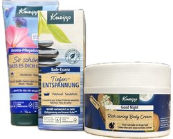 Kneipp Verwenset - Badolie, Douchegel & Bodycrème Good Night