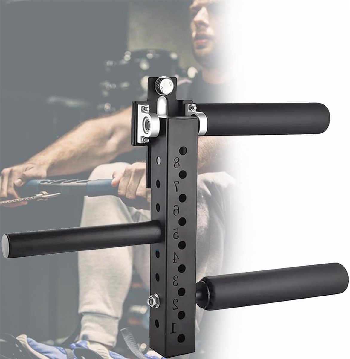 Been Trainingsapparaat - Fitness Apparatuur - Beenspieren Trainen - Verstelbaar & Compact - 26mm-25mm Diameter