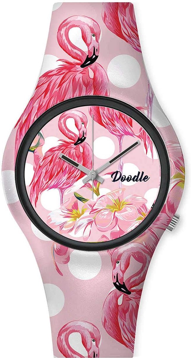 Dames Horloge - Tijdwaarnemer Armband - Dagelijks Gebruik - Verwisselbare Bandjes - 8.6cm Diameter - Multicolor