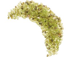Aquarium Grind - Decoratie Stenen - Aquarium Inrichting - Natuursteen Materiaal - 100 gram - Groen Kristal