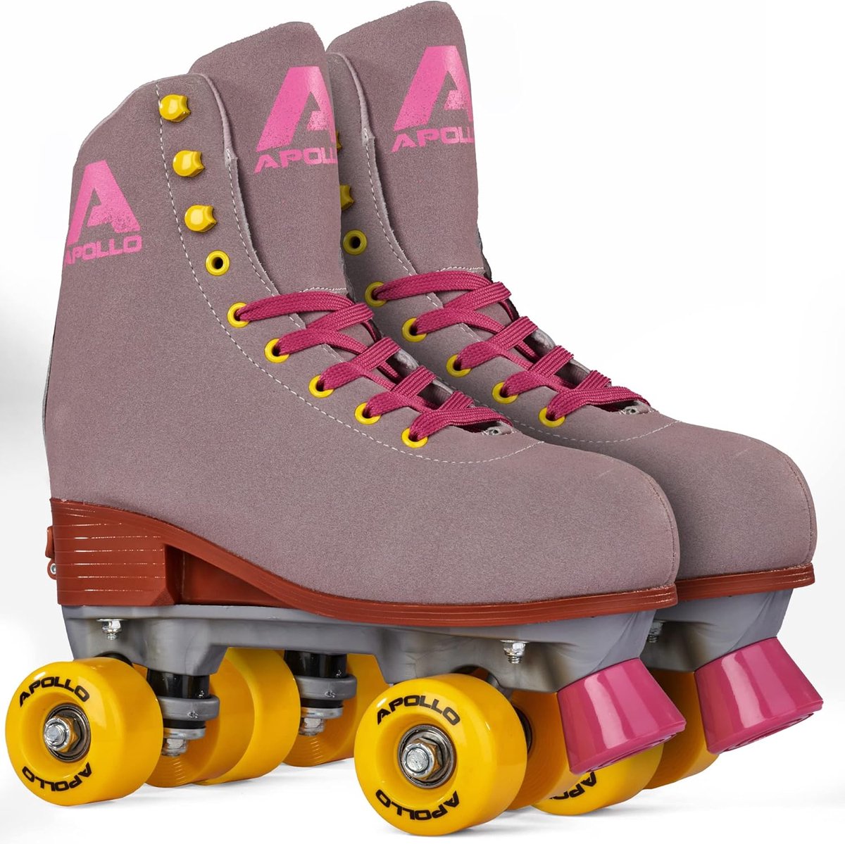 Rolschaatsen Dames Retroskates Vrije Tijd Bloemenpatroon – Nachtblauw