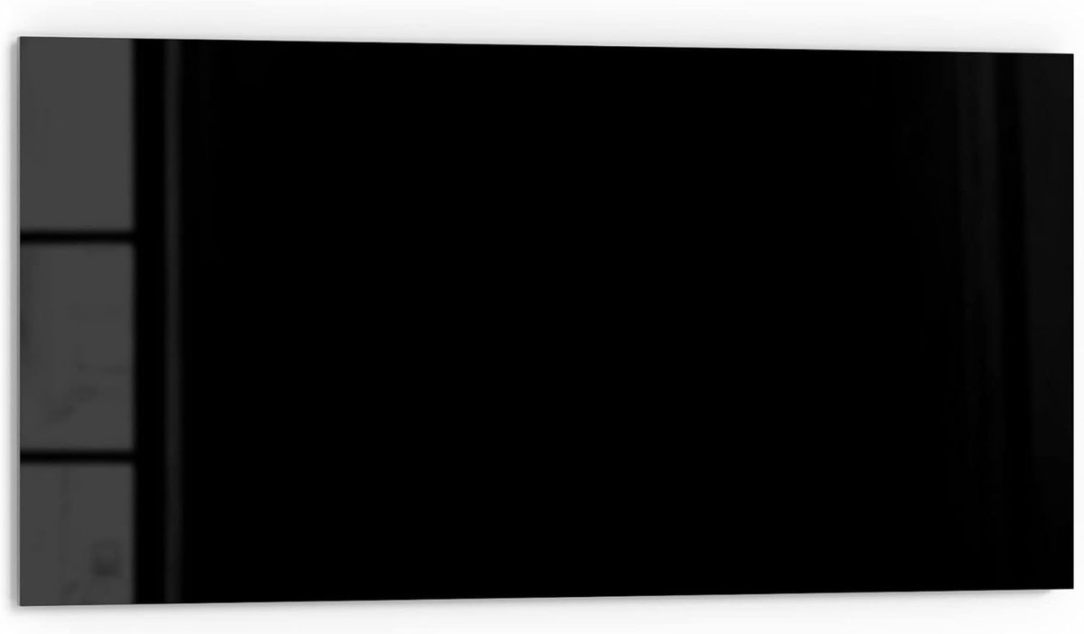 Keukenachterwand Glas Spatscherm Kookplaat Bescherming Keuken Gehard Veiligheidsglas 80x40 cm Effenzwart