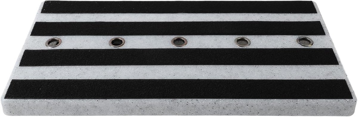 Pedaalbord Gitaar - Effectenbord - Muziek Maken - Duurzaam Ontwerp - Wit Marmer