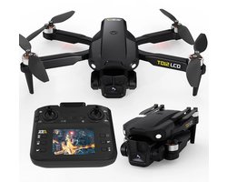 LeeuwenChoice® P1 Pro Camera Drone – Met LCD-scherm – RC Optische Stroompositionering – Quadcopter – Voor Beginners – Met Afstandbediening
