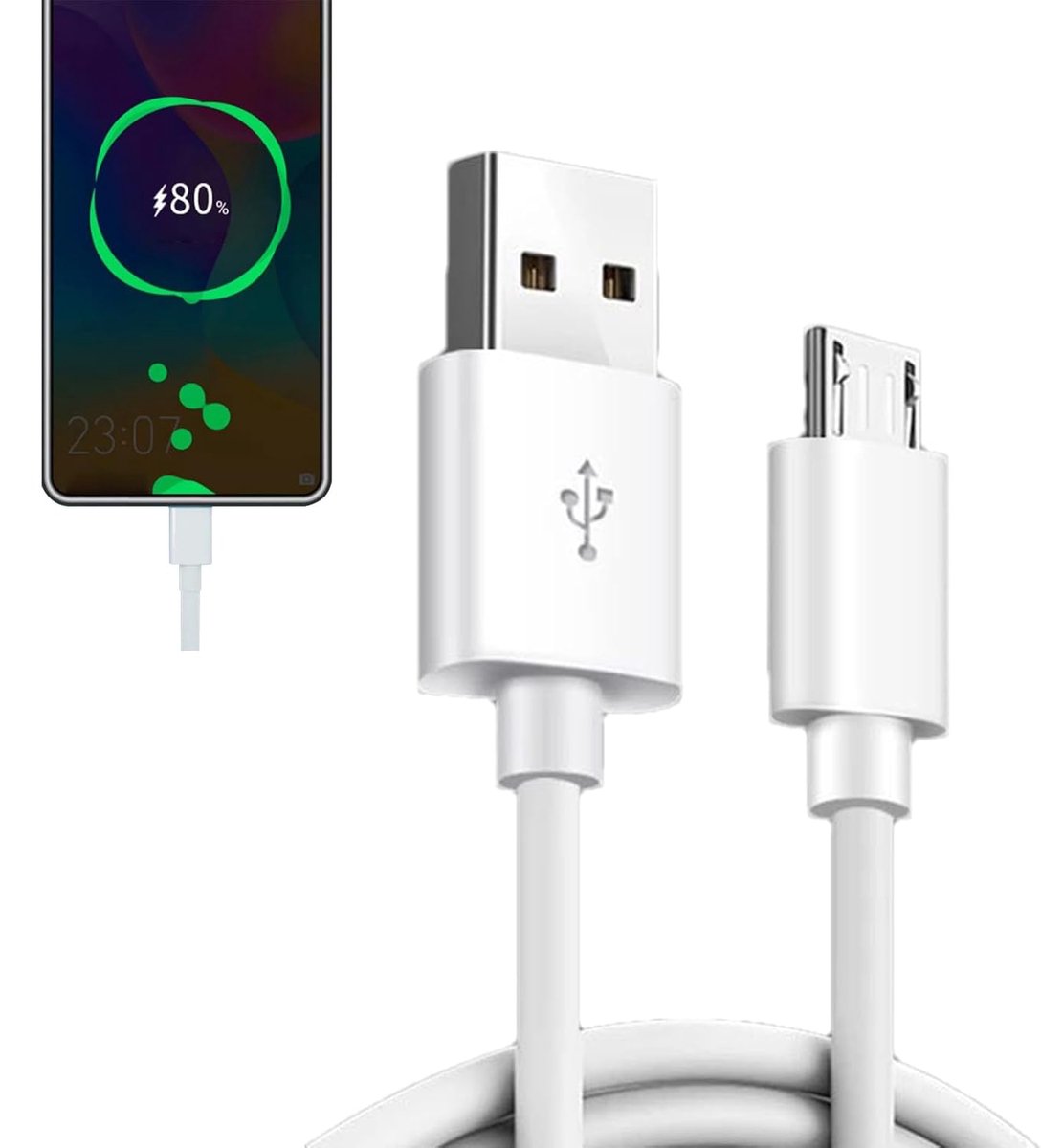 Snellaadkabel - USB Kabel - Apparaten Laden - Hoge Snelheid - 3 Meter - Wit