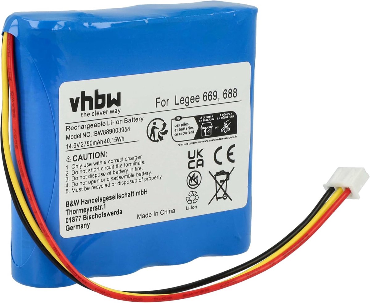 Robotstofzuiger Batterij - Oplaadbare Accu - Schoonmaak Apparaat - Hoge Capaciteit - 146 Volt