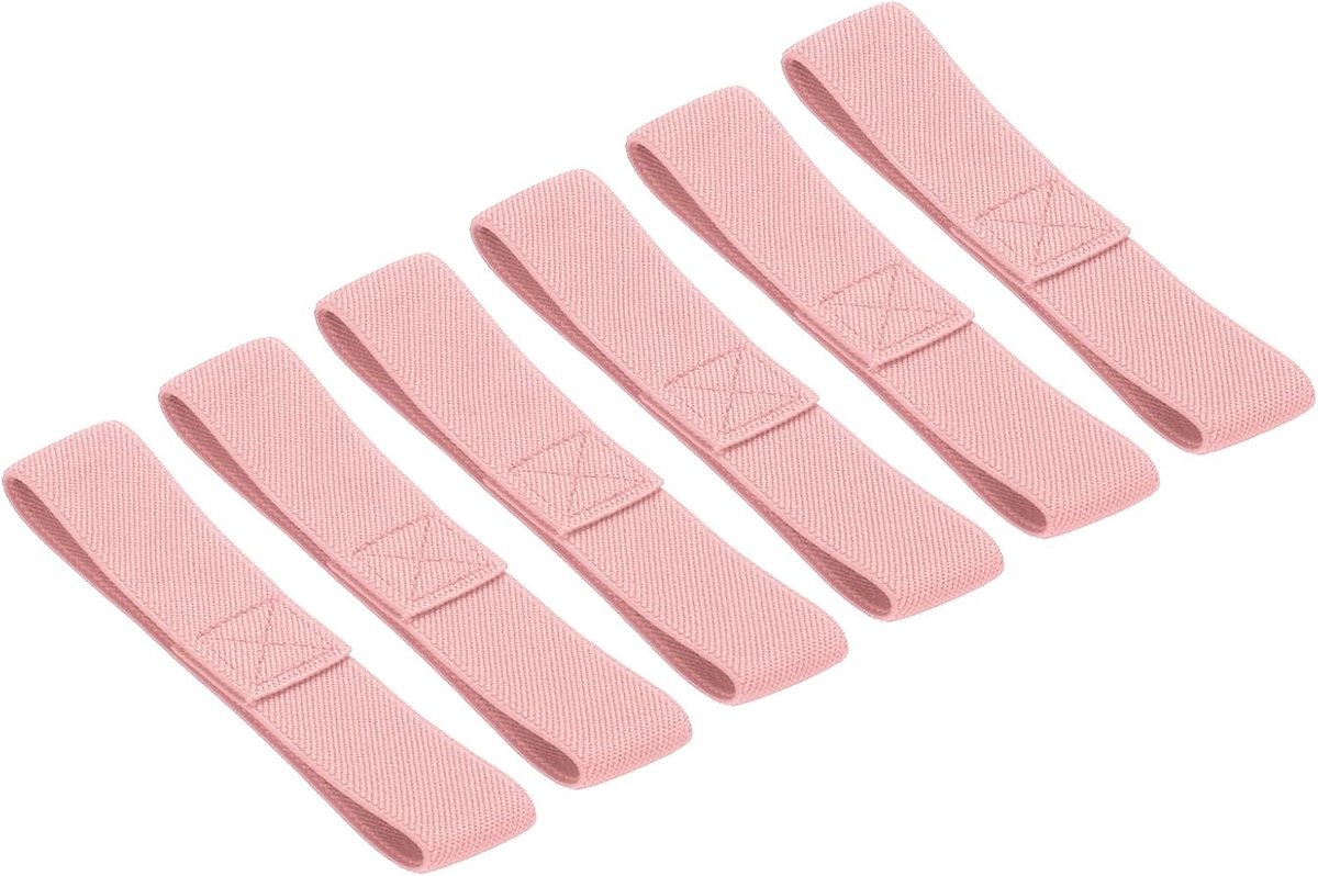 Bento Box Riemen - Lunchbox Band - Maaltijden Vervoeren - Elastisch Verstelbaar - 26 cm Omtrek - Roze
