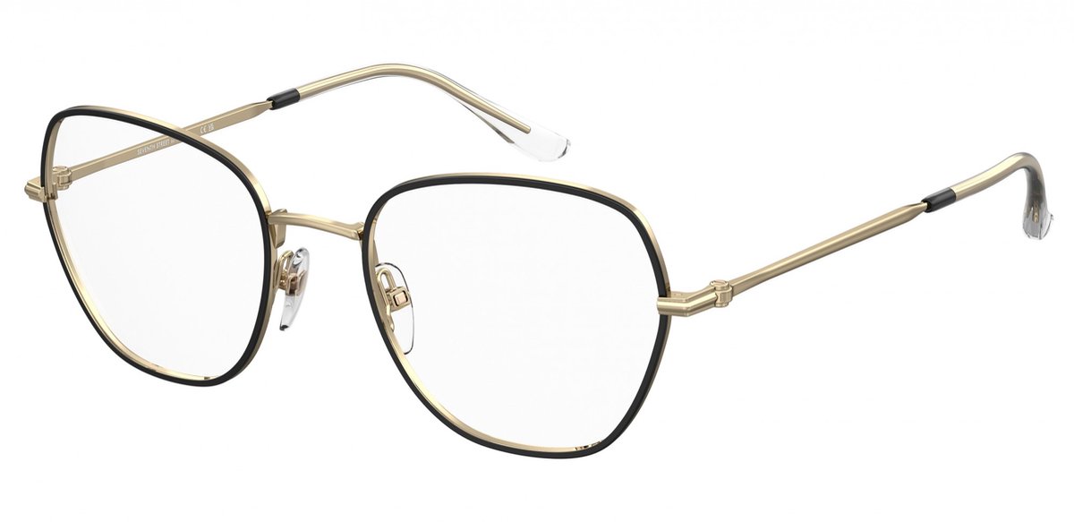 Seventh Street 7A 601 Gold black 2 51/19/140 WOMAN Brilmonturen