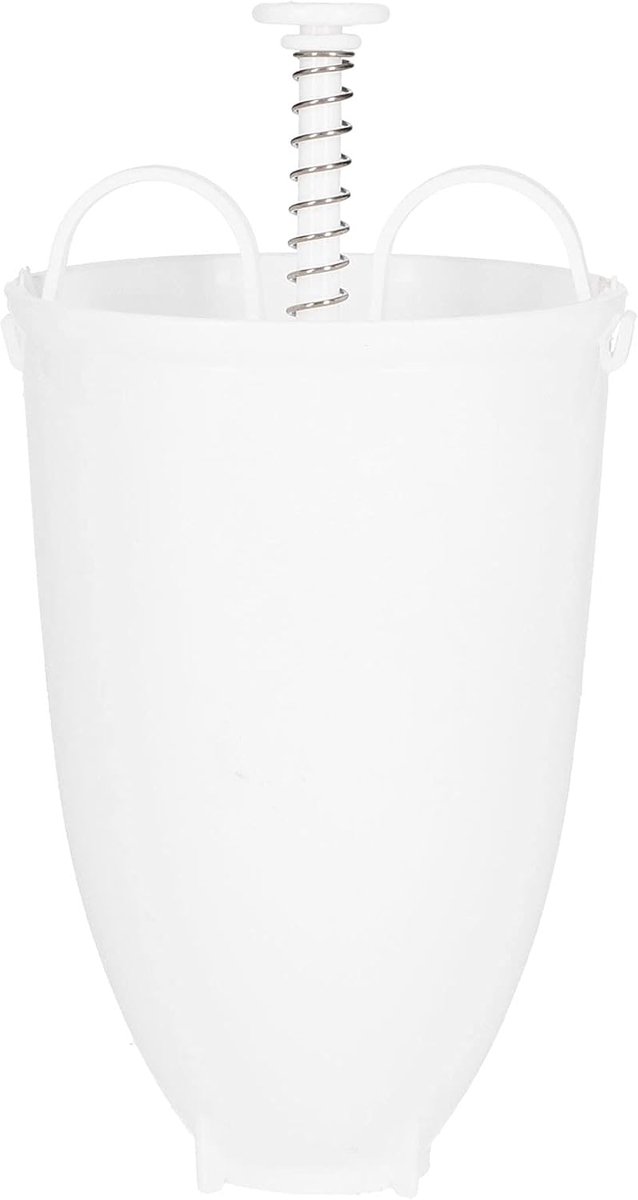 Donut Maker Bakvorm Zelfgemaakte donuts Handmatig en snel 18x10x10cm Wit