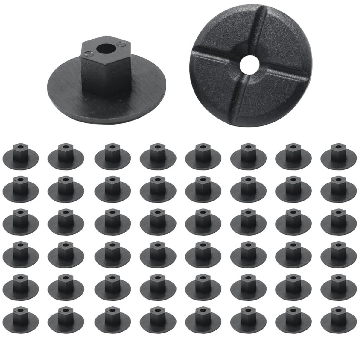 Allecto - Auto Plastic Rivetten Kit - Bumper Clips - Nylon Rivet Plastic - Bevestigingsset - Diverse Deur Spatbord Clips Voor - Auto Reparatie - Un...