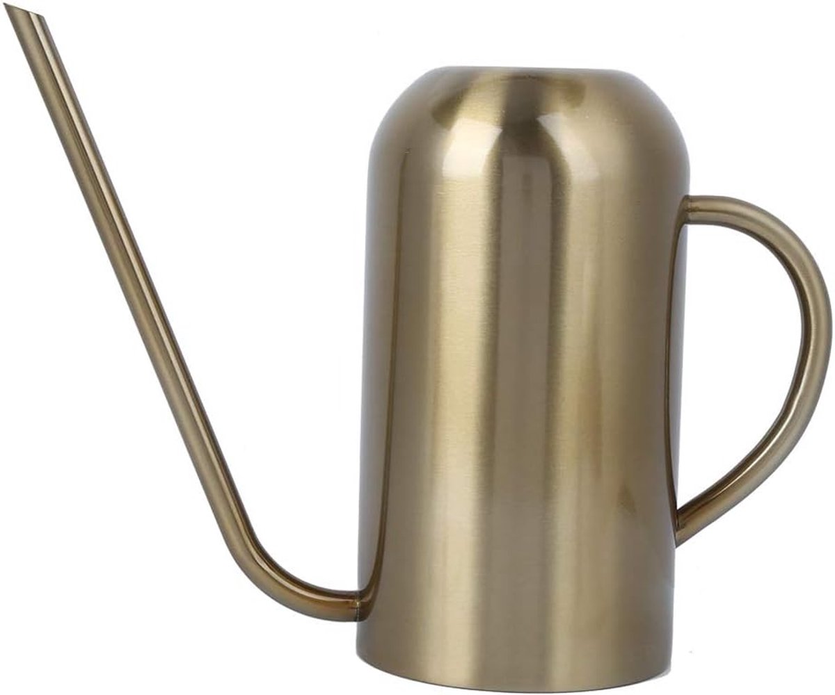Gieter - Waterkannetje Planten - Planten Water Geven - Lange Nauwe Tuit - 1.5 Liter - Goud