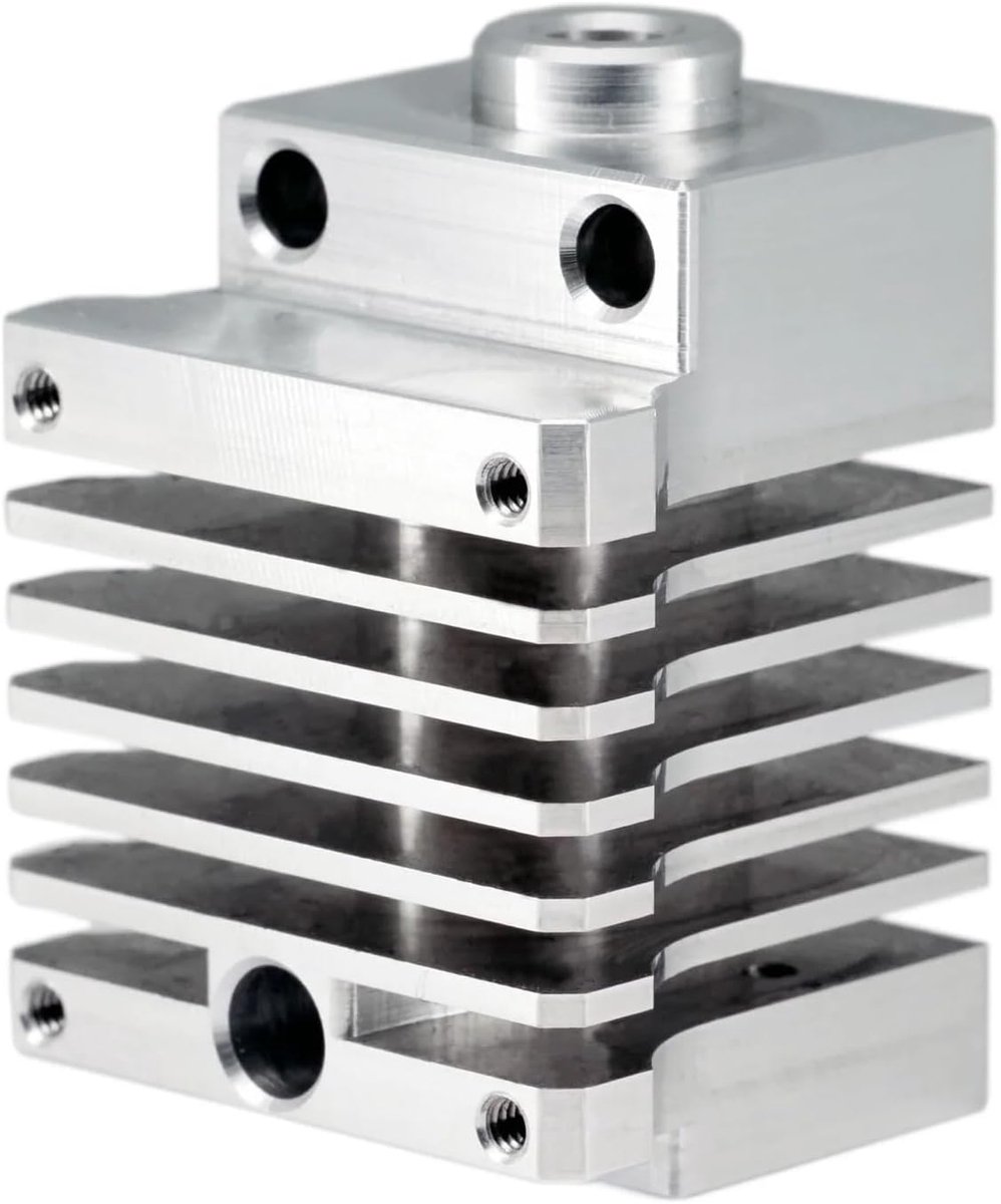 3D Printer Heatsink - Koellichaam Upgrade - Verbeterde Koeling - CNC Gefreesd Ontwerp - 75 x 37 cm