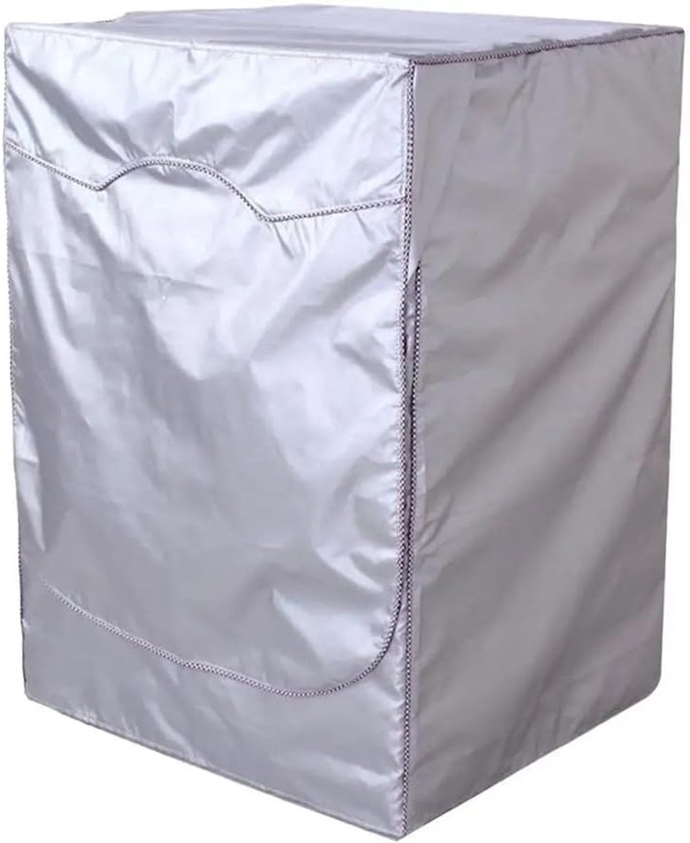 Wasmachine Droger Hoes Apparaat Bescherming Buiten Gebruik Zonwerend Waterdicht 32 x 25 x 3 cm Afgebeeld
