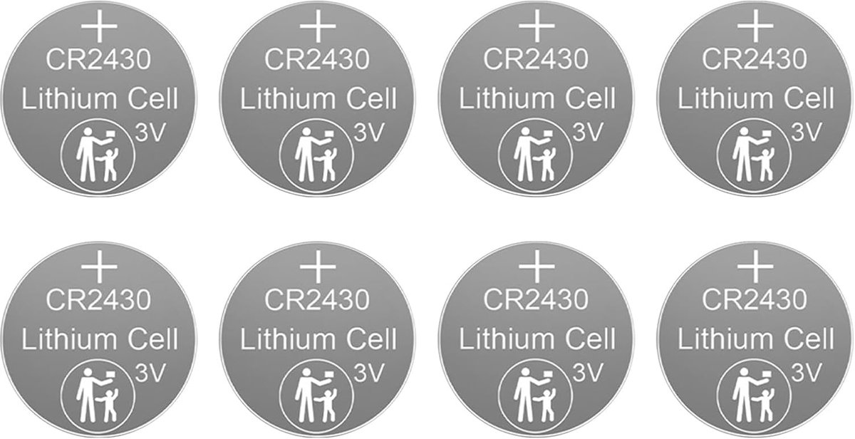 Knoopcel Batterijen - Lithium Batterijen - Apparaten Voeden - Stabiele 3V Spanning - CR2430