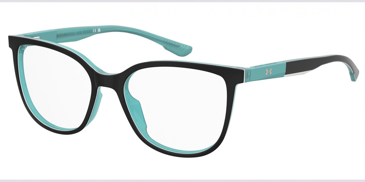 Under Armour UA 5092 Black turquoise 54/17/145 WOMAN Brilmonturen