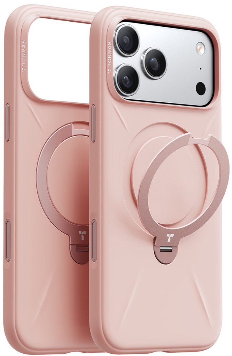 Torras - QPRO Silicone Series - iPhone 17 Pro - Pink