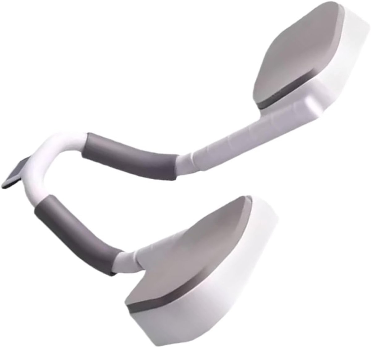 Buikspier Trainer - Core Trainer - Thuis Fitness - Geïntegreerde Timer - 28x20x10 cm - Wit