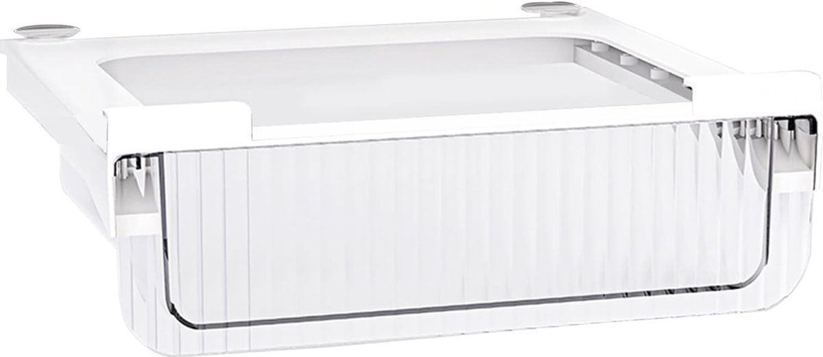 Koelkast Opberglade - Keuken Organizer - Voedsel Opslag - Gemakkelijke Toegang - 27x24x10 cm - Transparant
