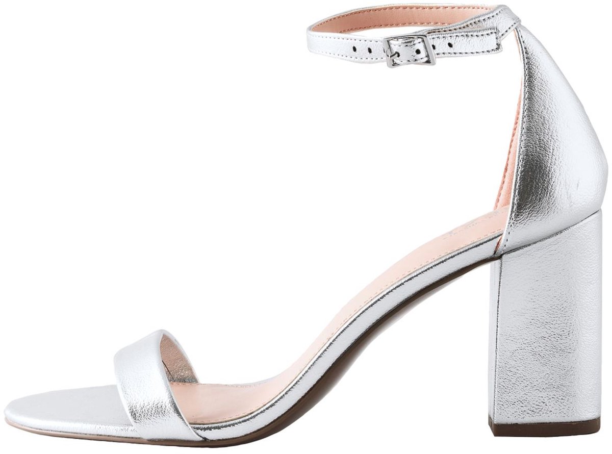 Next - Dames - Sandalen met blokhak - Zilver