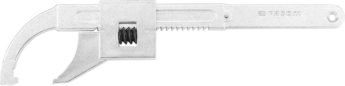Open Ring Sleutel - Steeksleutel - Vastzetten Moeren - Chroom Vanadium Staal - 50 mm - Zilver