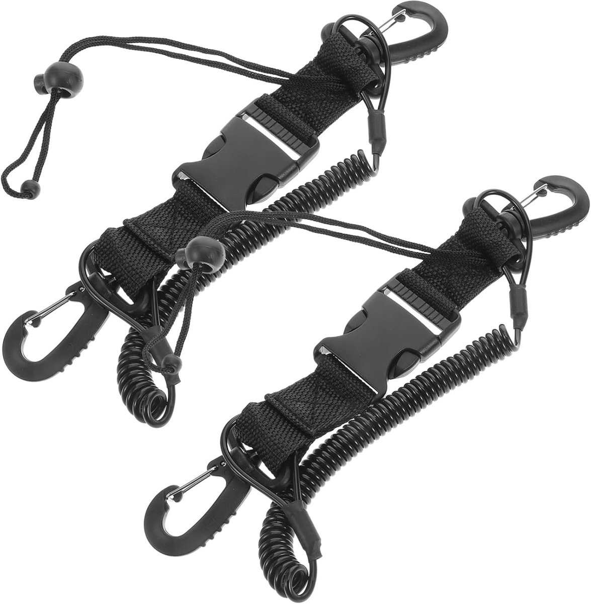 Camera Polsband - Camera Lanyard - Onderwater Duiken - Snelle Ontgrendeling - 27.5 cm Lengte - Zwart