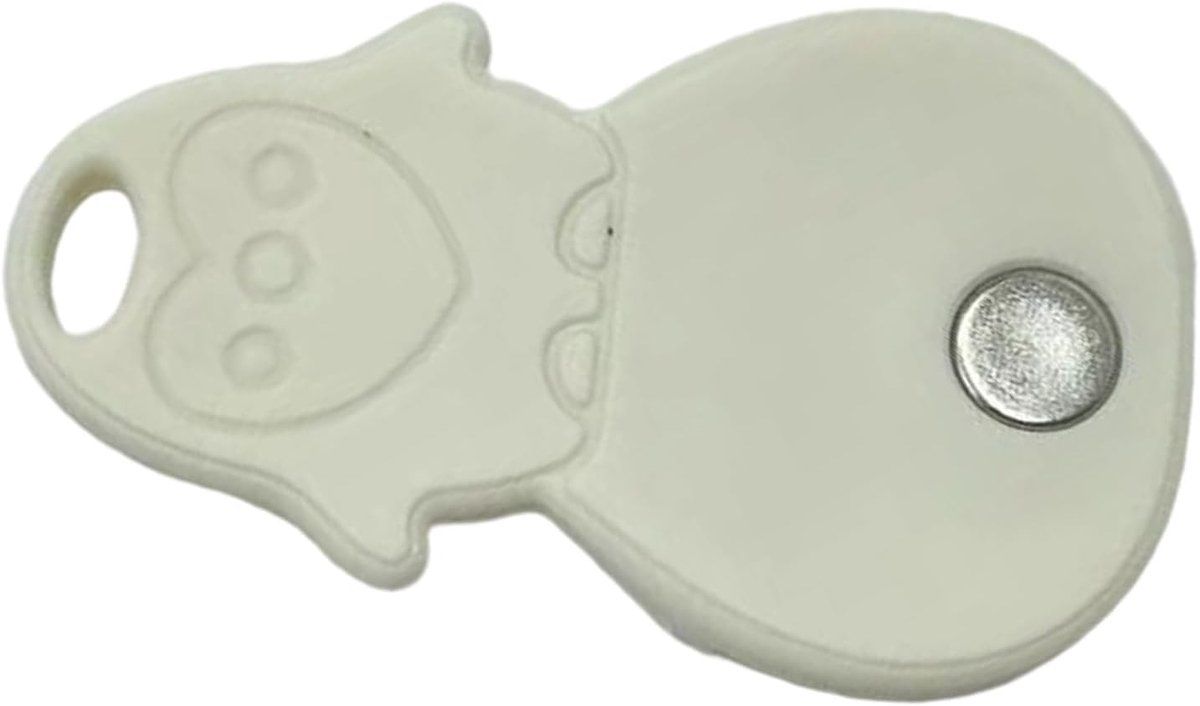 Potopener Hulpmiddel - Flesopener Inmaak - Keuken Hulpstuk - Magnetische Grip - 7x4cm - Wit
