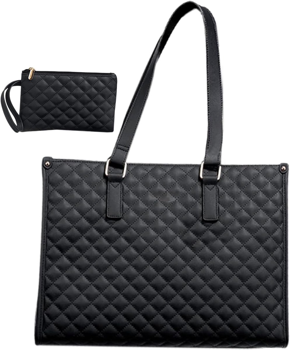 Dames Lunchtas - Zakelijke Tas - Werk & Studie - Geïsoleerd Compartiment - 42x32x16 cm - Zwart