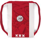Ajax-gymtas wit rood wit