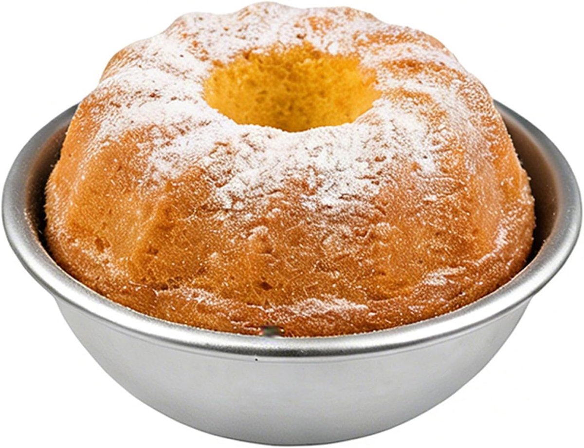 Taartvorm - Bakvorm Ronde Pan - Zelf Bakken - Gelijkmatige Warmteverdeling - 15 cm Diameter