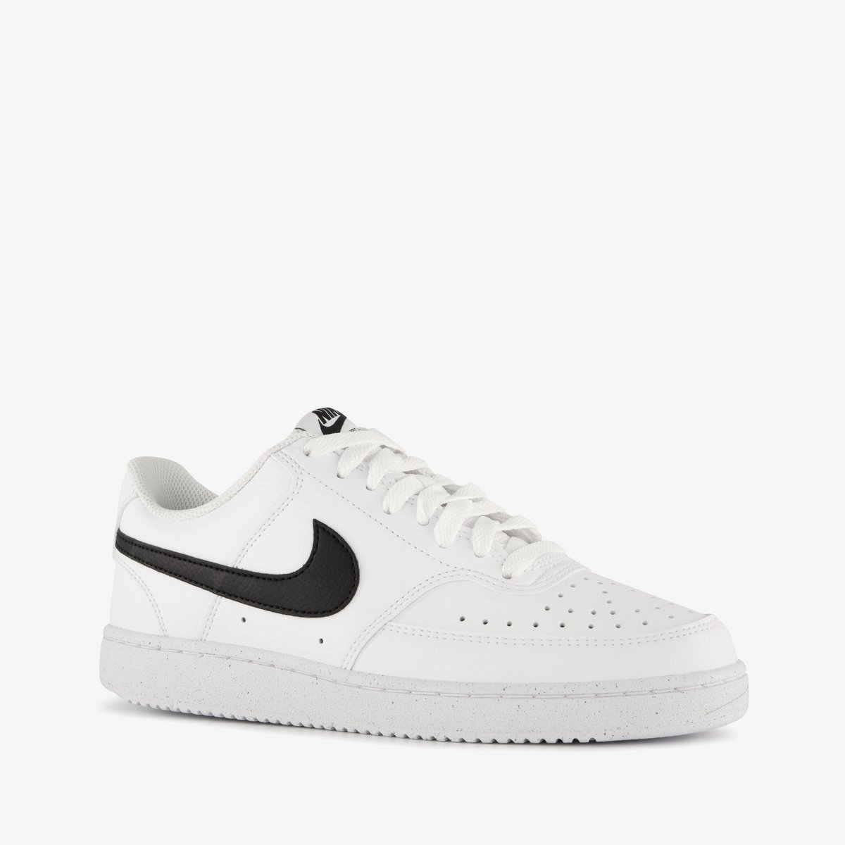 Nike Court Vision Low Next Nature Dames Sneakers Zwart