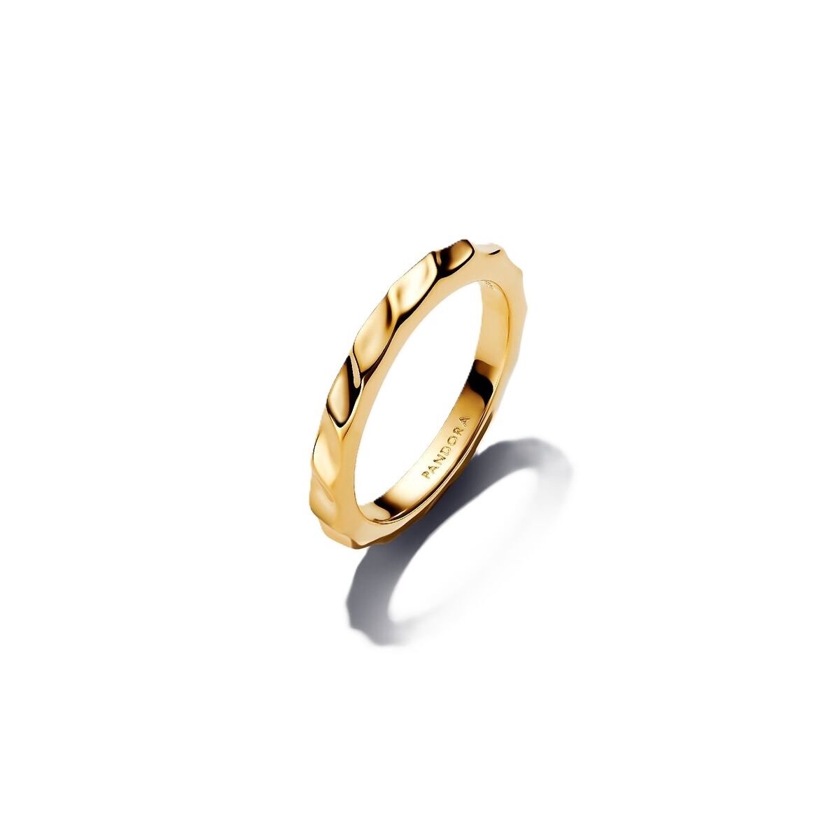 Pandora - Geribbelde Band Ring 163885C00-54