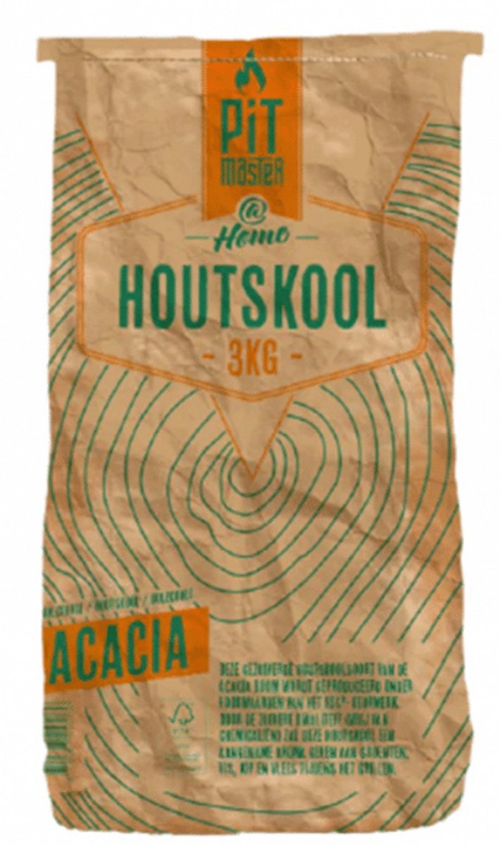 Pitmaster @ Home Acacia Houtskool - 3 kg